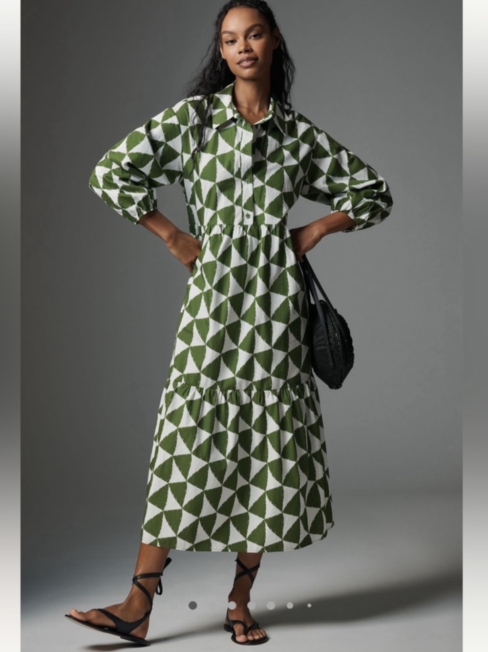 Maeve by Anthropologie Bettina Tiered Dress Size XS